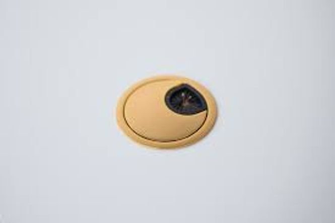 Hovedbilde Afinia Gold Cable Groomet-2stk